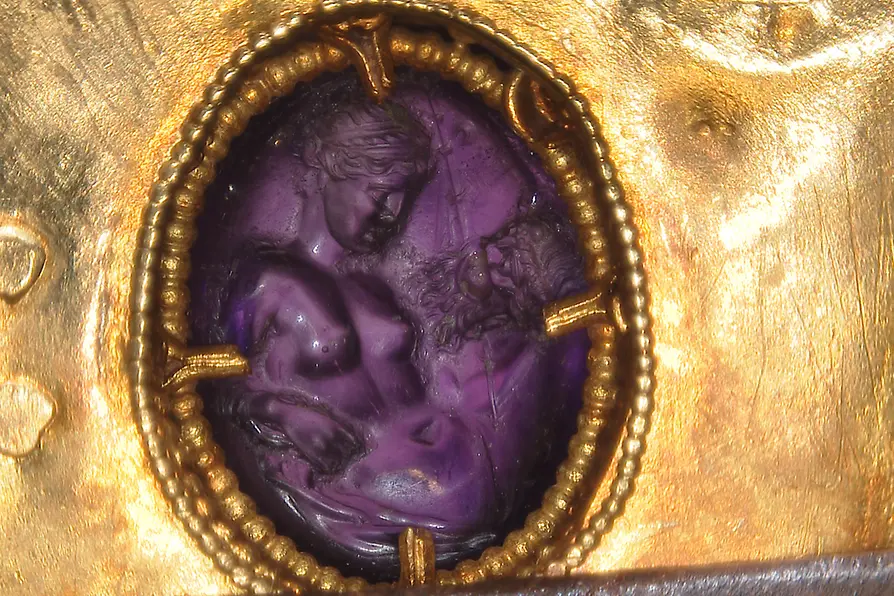 Krone des Heiligen Römischen Reiches, Detail, Intaglio