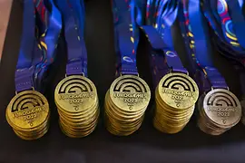 Gold medals at the EuroGames 2023 in Switzerland