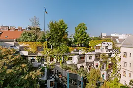 Kunst Haus Wien, vivienda de Hundertwasser