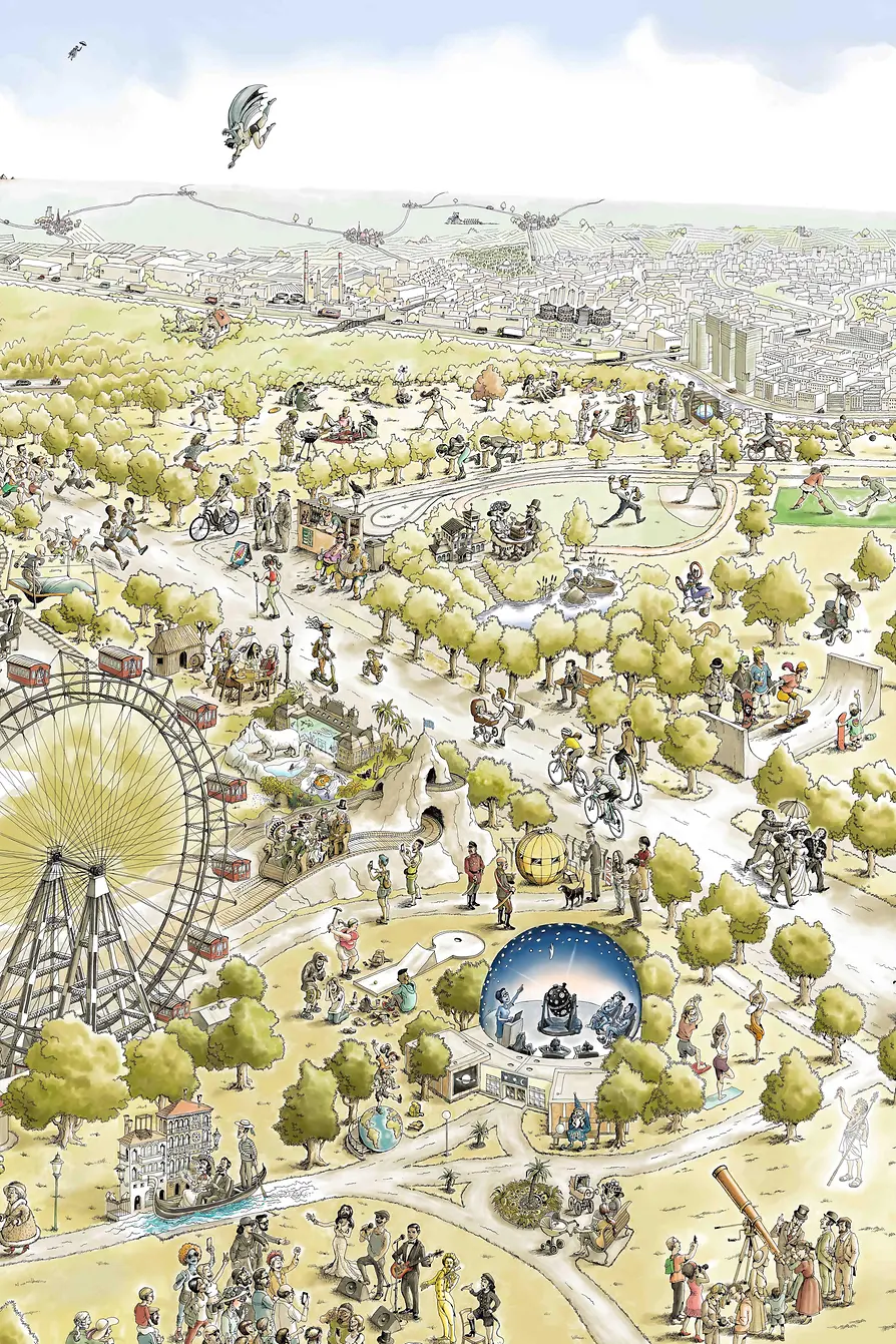 Prater Museum, hidden object picture