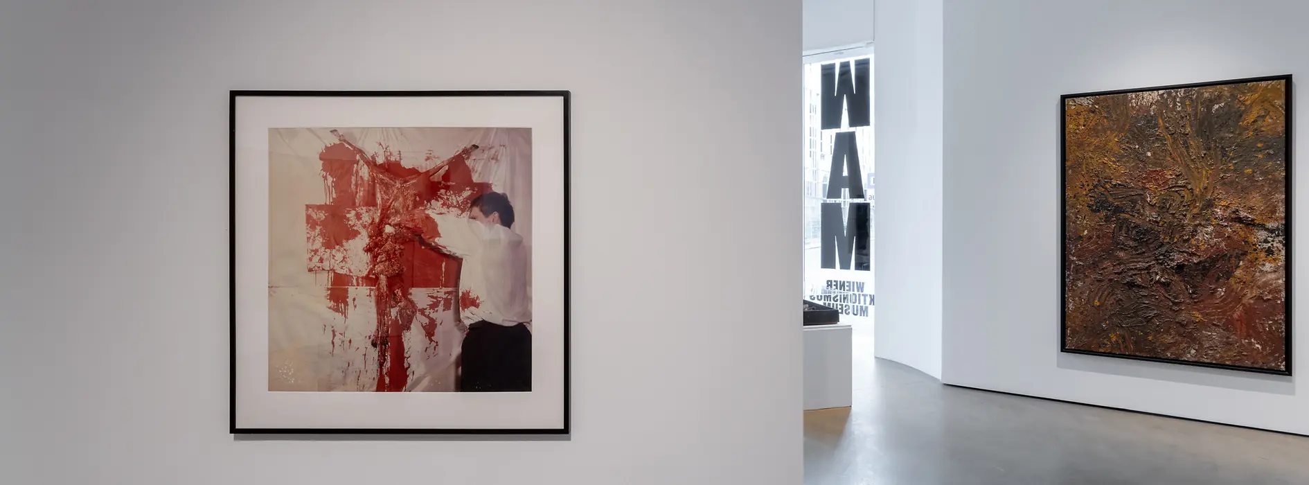 Wiener Aktionismus Museum (Musée de l’Actionnisme viennois), aperçu de l’exposition