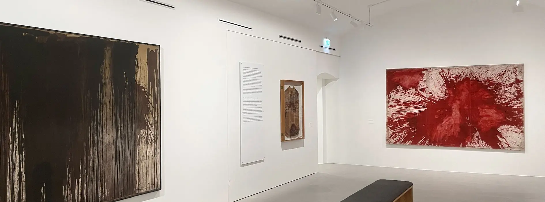 Wiener Aktionismus Museum neu, Ausstellungsansicht