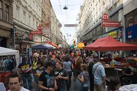 Flaniermarkt Neubaugasse