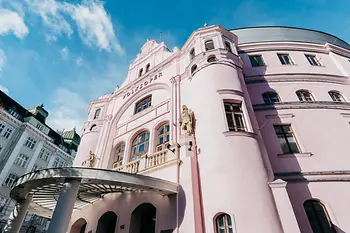 Vue extérieure du Volksoper de Vienne
