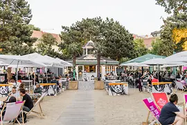 Salettl Summer Lounge at the AKH 