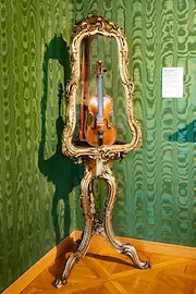 Violino nell’appartamento di Johann Strauss a Vienna