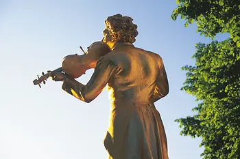Johann Strauss Denkmal im Stadtpark