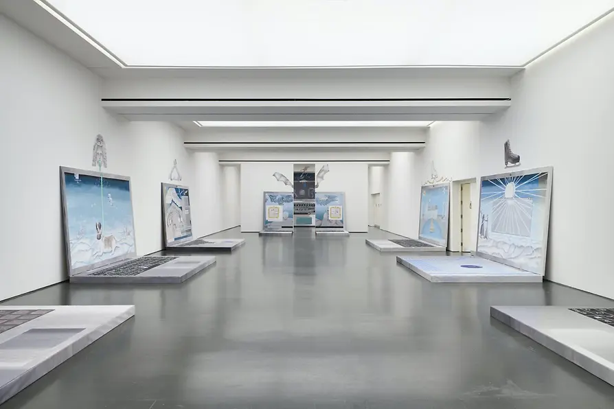 Œuvre d’art d’Agnes Scherer, The Notebook Simulations, 2022