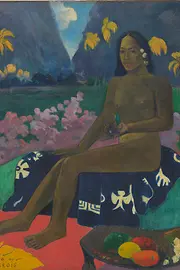 Painted by Paul Gauguin, The Seed of the Areoi, 1892