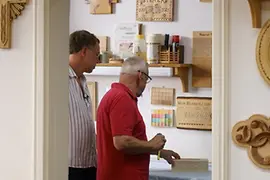 Portrait von zwei Personen