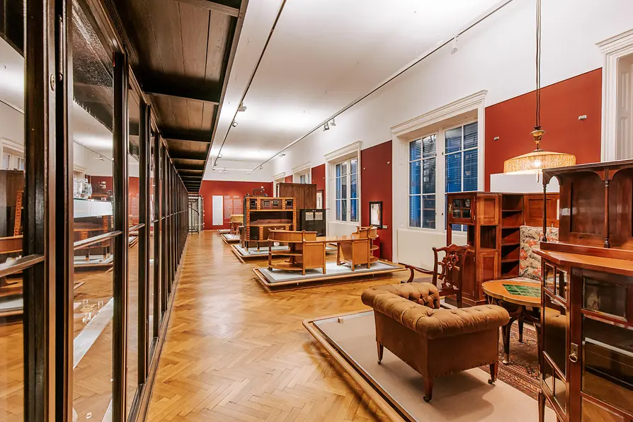 MAK応用美術博物館・ウィーン、展示ルーム内観