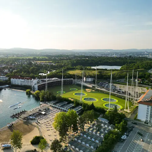 Topgolf site - aerial view