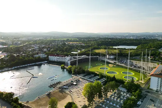 Topgolf site - aerial view
