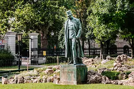 Statue of Emperor Franz Joseph I in Vienna’s Burggarten