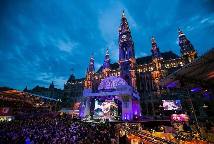 Rathausplatz Vienna, Public Viewing Song Contest 2015