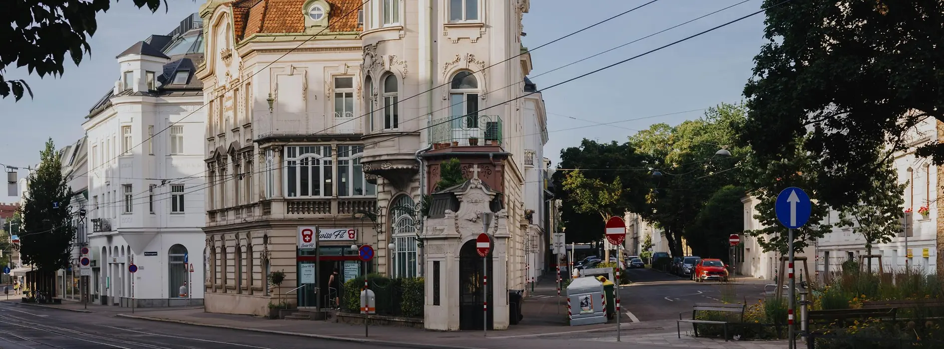 Historic apartment buildings in Gersthof
