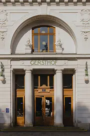 City railway station by Otto Wagner