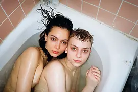 Photograph, Marie Tomanova, Kate and Odie, 2017