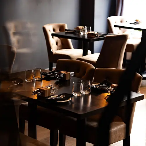 Deval Restaurant, interior view