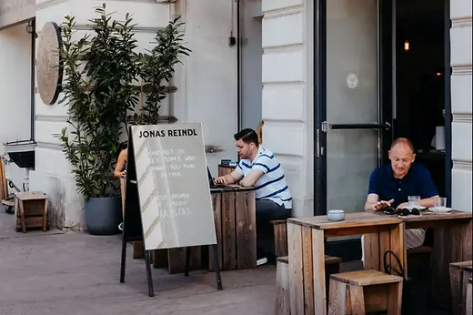 Jonas Reindl Coffee Roasters vista exterior