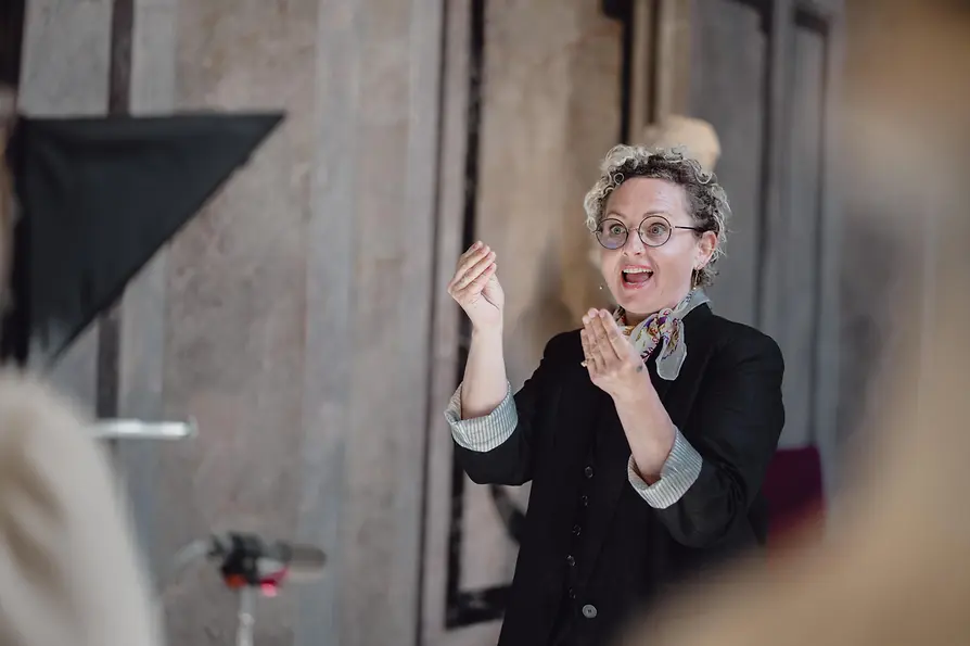 Intérprete de lengua de señas